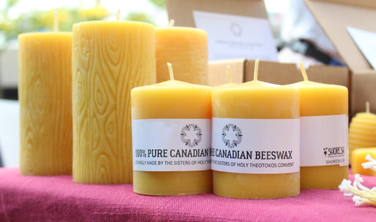 Beeswax 3" Pillar Candle