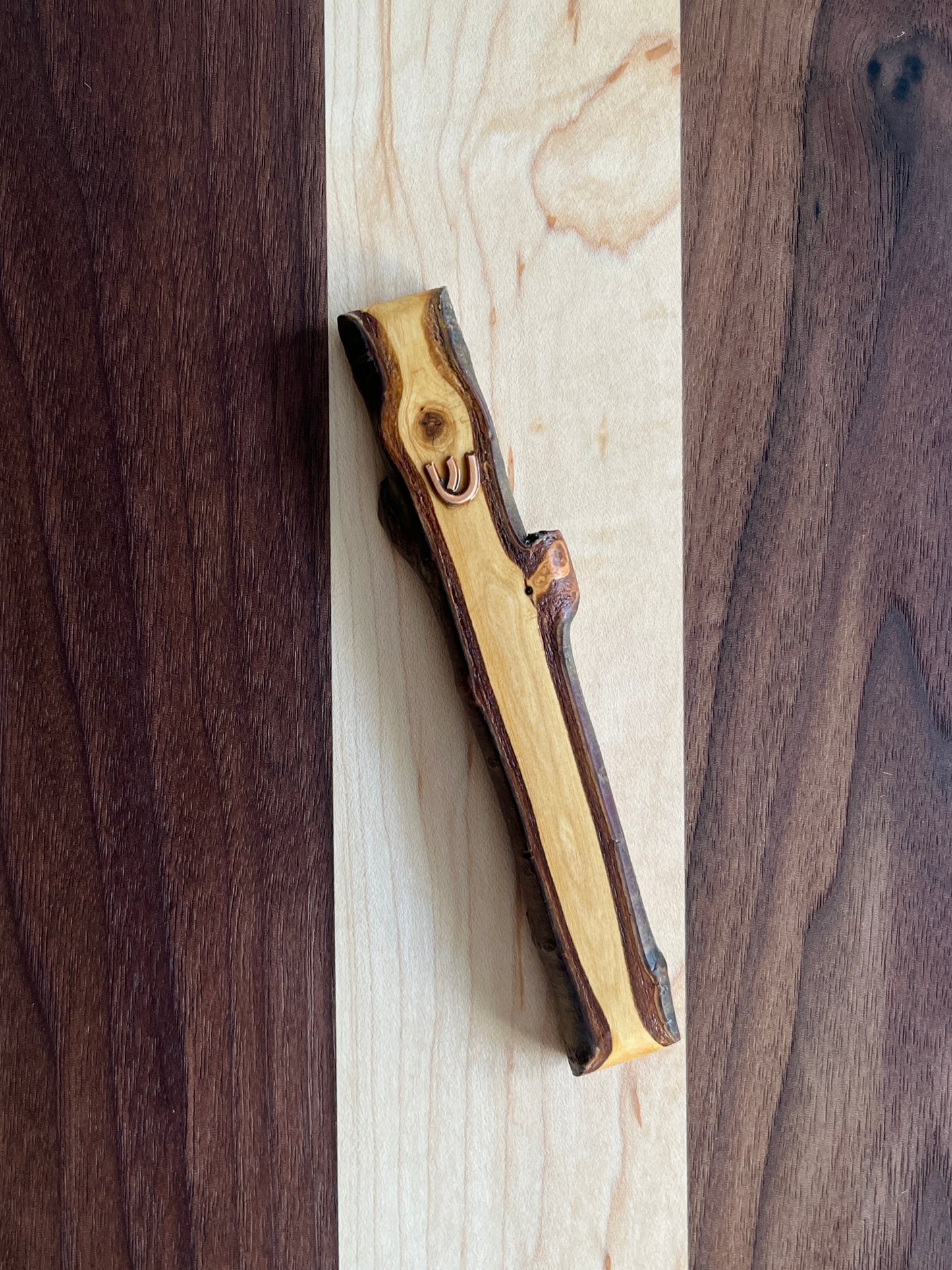 Cherry Wood Mezuzah Case