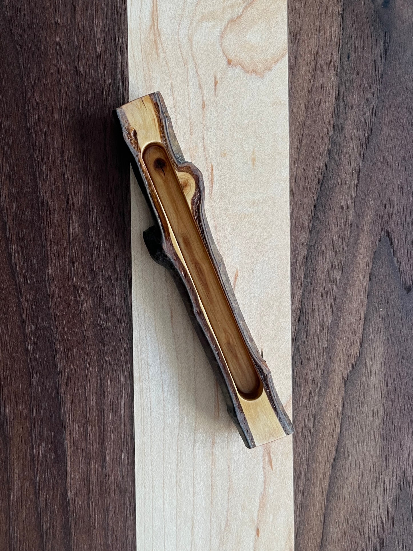 Cherry Wood Mezuzah Case