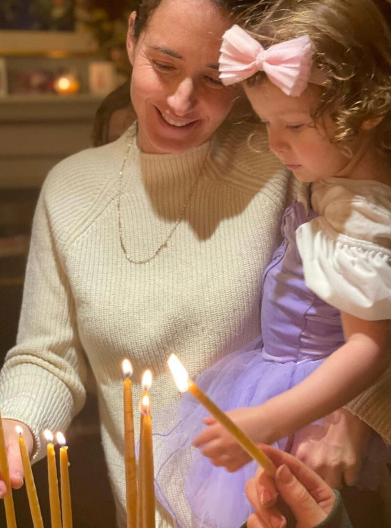 Beeswax Chanukah Candles