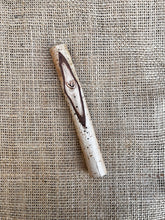 Load image into Gallery viewer, Raw-Edge Birch Mezuzah Case with Copper Shin
