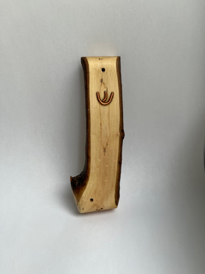 Maple Wood Mezuzah Case