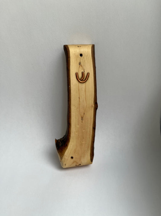 Maple Wood Mezuzah Case