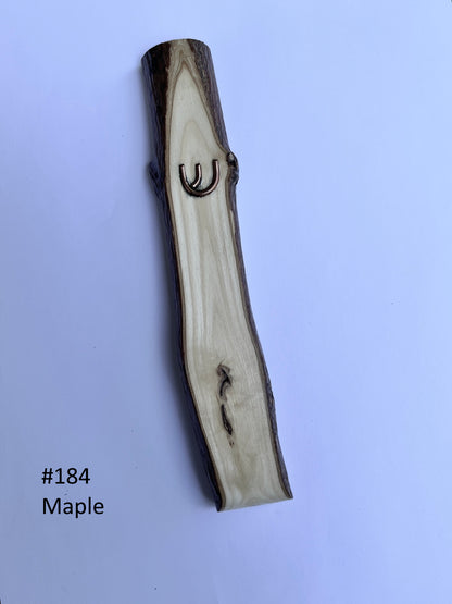 Maple Wood Mezuzah Case