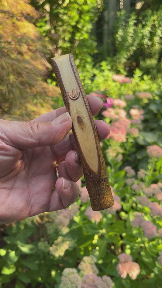 Willow Wood Mezuzah Case