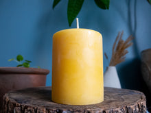 Load image into Gallery viewer, Beeswax 3&quot; Pillar Candle
