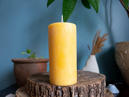 Beeswax 5" Pillar Candle