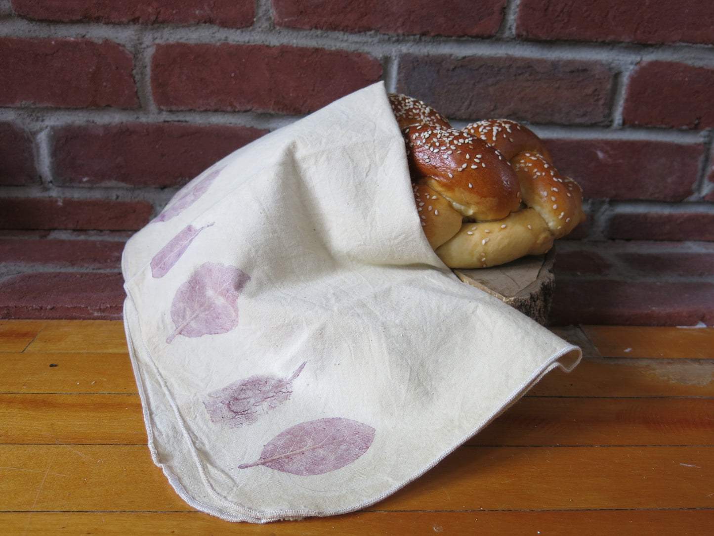 Bela's Bees Naturally Dyed Challah Cover