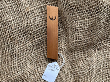 Load image into Gallery viewer, Simple Cedar Mezuzah Case with Embossed Shin
