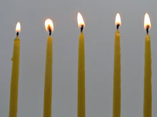 Load image into Gallery viewer, Beeswax Chanukah Candles
