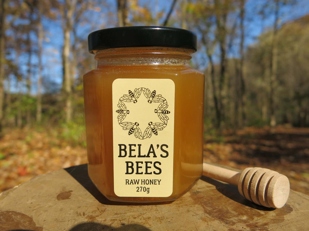 Bela's Bees Raw Honey: Fermented